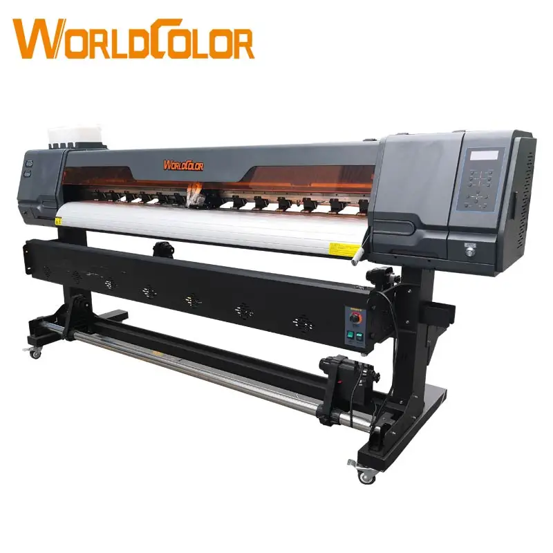 Begrænset Maleri Kilde Wholesale worldcolor wide format 1.8m 2.5m 3.2m Eco Solvent Printer  Suppliers with Print Head From m.alibaba.com
