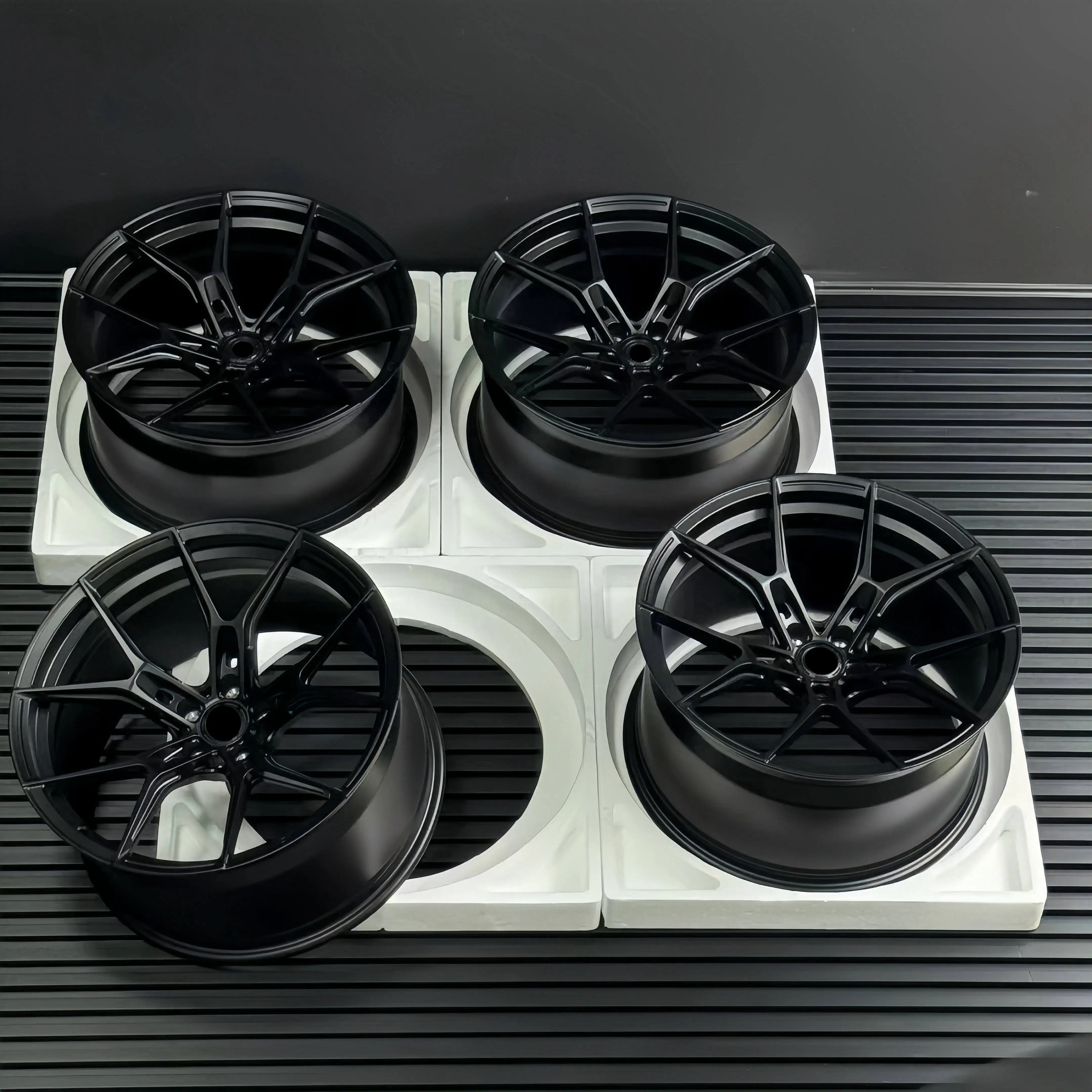 XINL Custom Deep Concave Forged Polished Lip Aluminium Alloy 5x120 5x112 5x114.3 17 18 19 20 21 22 23 Inch for W207 Mustang Gt - Image 6