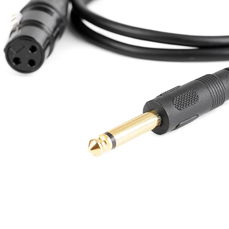 6.35mm/6.5mmジャック-XLRケーブルマイクスピーカー用オス-メス