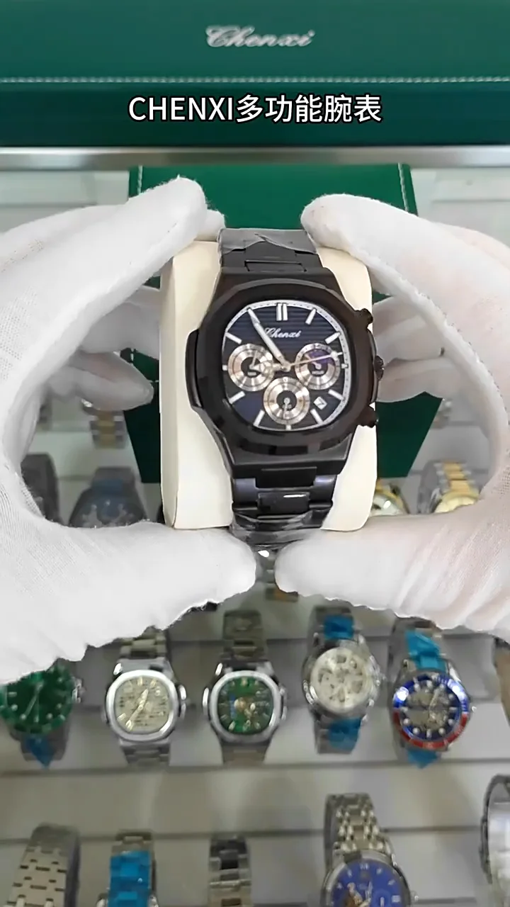 CHENXI 922 Stainless Steel Men's Chronograph Watch - Waterproof