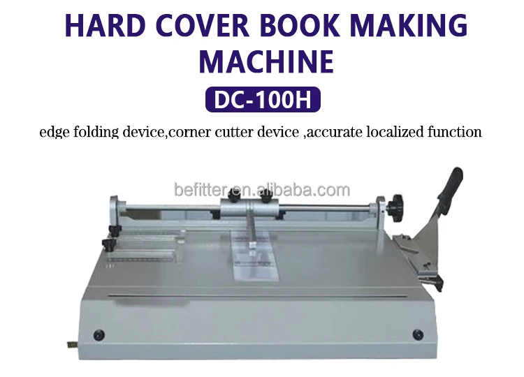 100H Hard Cover Book Making Machine Book Cover Printing Machine