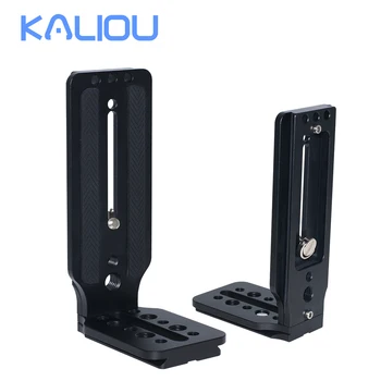 Professional I-085 Plate Mounting L Bracket Plate for DSLR Camera Tripod Head Quick Release detail image
