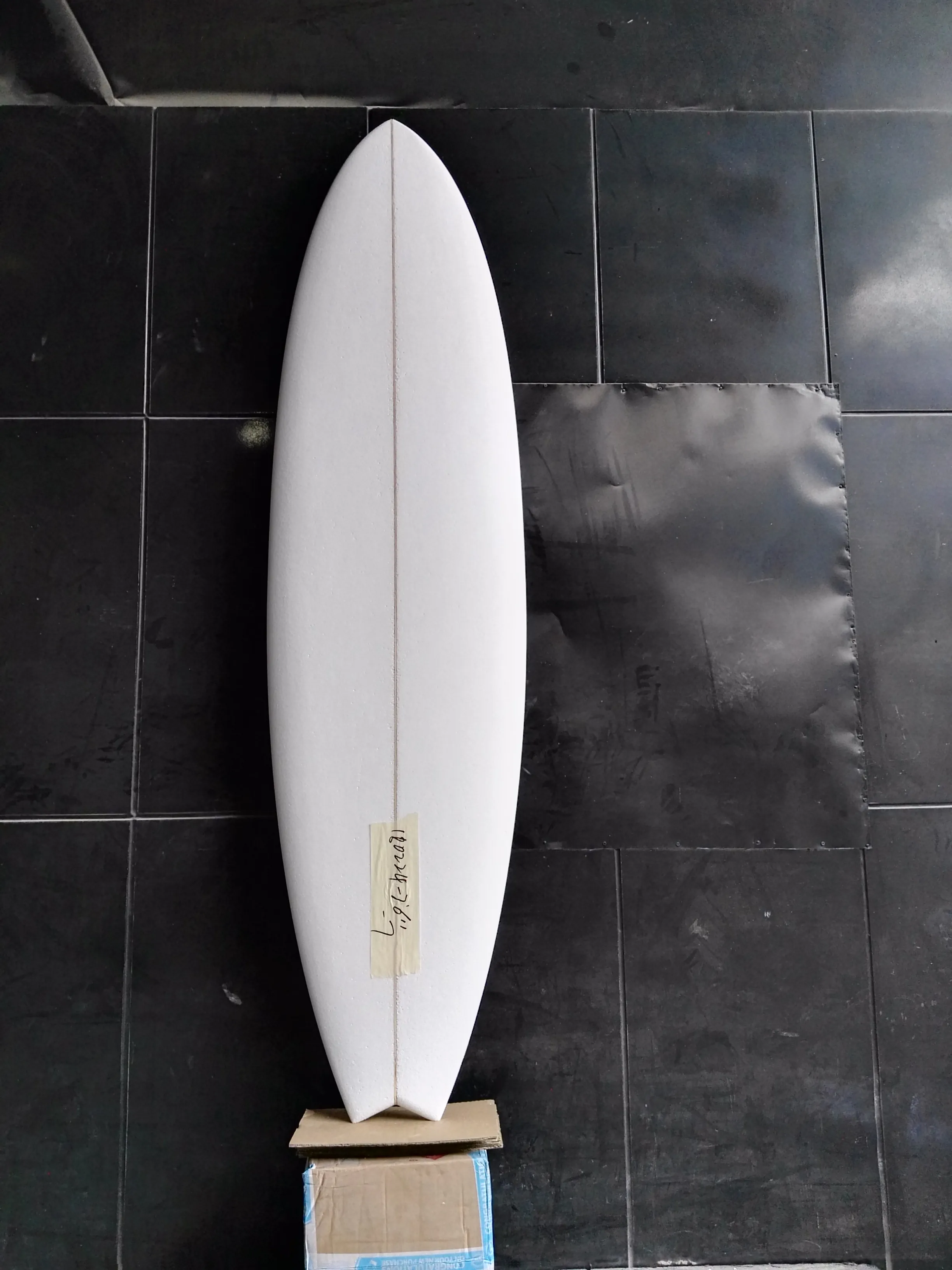 Fiberglass Epoxy Classic Twin Fin Small Wave Surf Board Fish Tail ...