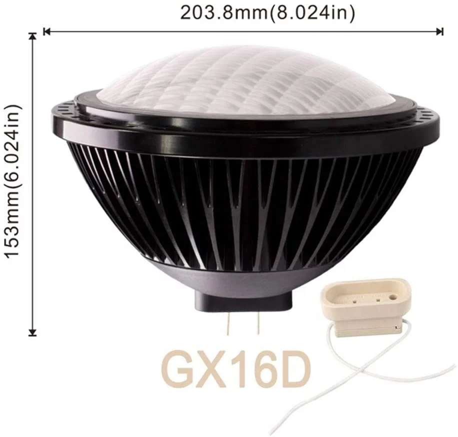 Factory Direct Sale 80W Led Par 64 Indoor Lighting Super Bright Par64 Led Bulb Light with US CE RoHs