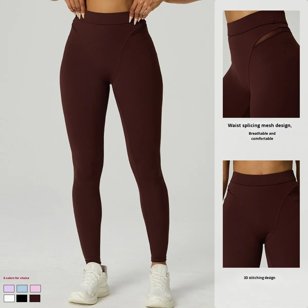 Lightweight Breathable Mesh Sports Bra & Leggings Set for Running Yoga Fitness Plus Size preview