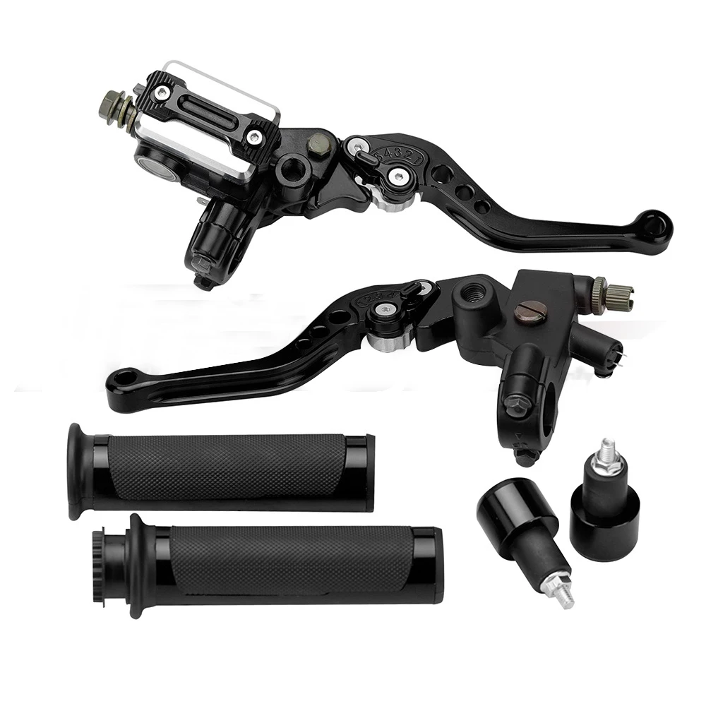 Motorcycle Modified Brake Clutch Assembly Cnc Upper Pump Handlebar Hand ...