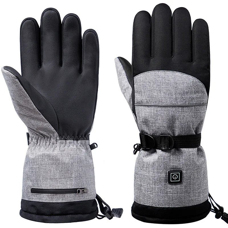 Extreme Cold Weather Battery Operated Heated Liner  Motorcycle Gloves