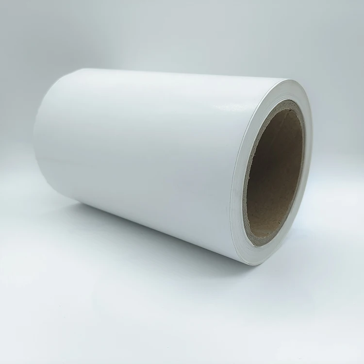 Custom Width Silicon Release Paper Blue/Yellow/White Glassine Paper Release Paper for Stickers Liner factory