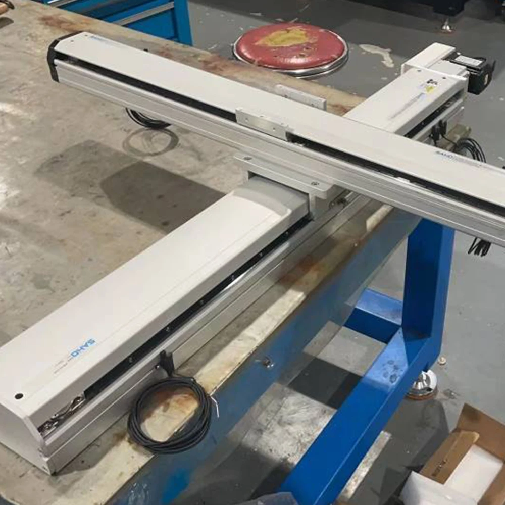 CNC Gantry Robot XY 2-Axis Linear Stage Cartesian Robot Linear Guide Slide Motion System with Core Motor and Engine XYZ Gantry