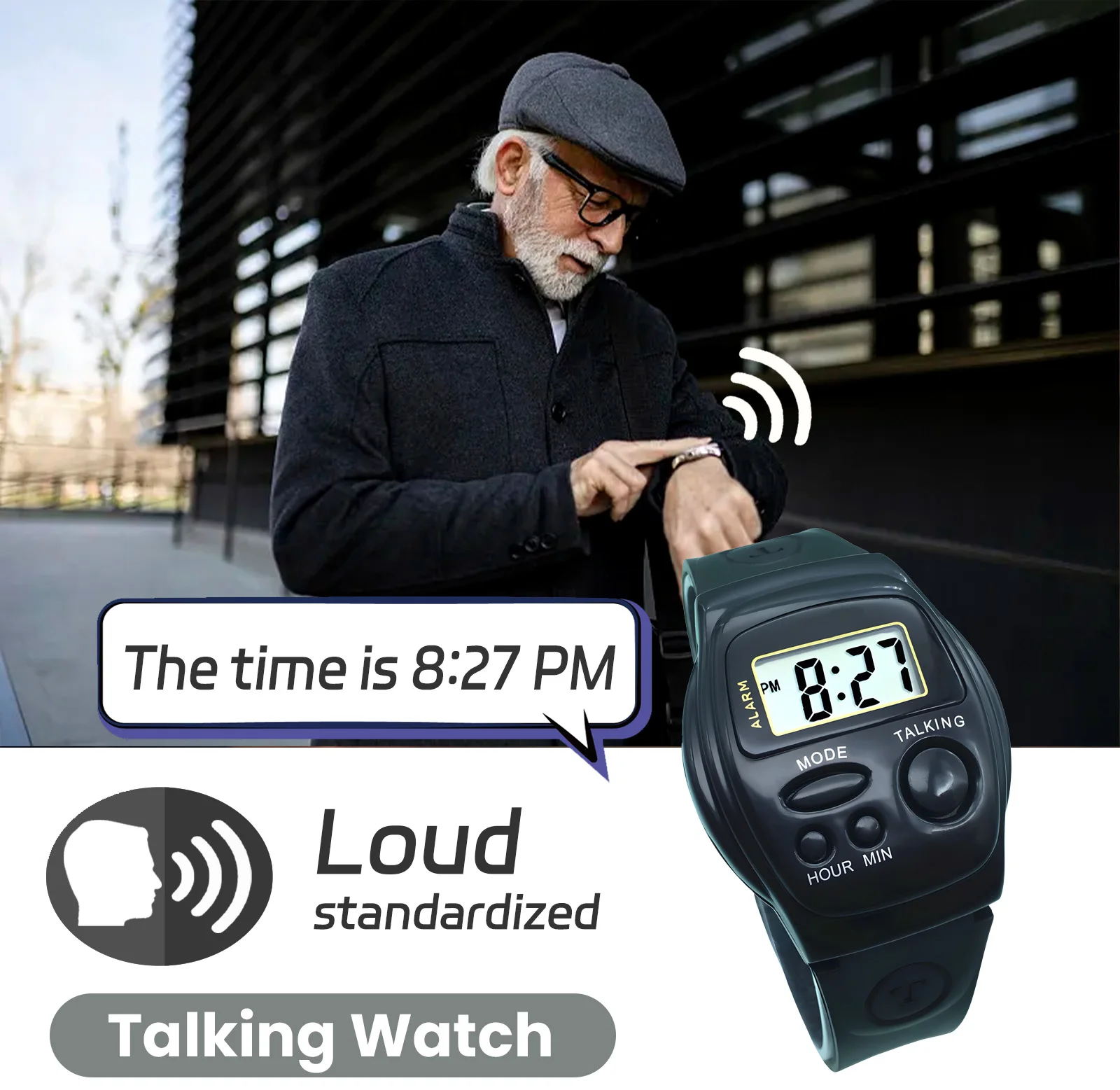 Low Vision Horloge Groot Horloges