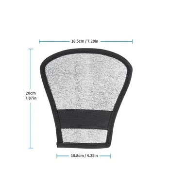 KALIOU 2in1 Camera Flash Reflector Speedlite Mini Diffuser Double-Sided Foldable Softbox for Godox TT520II TT600 V1 Triopo detail image