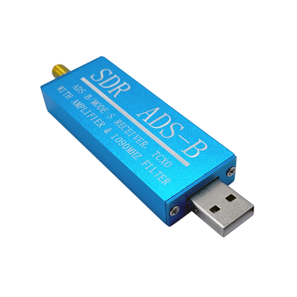 ADS-B/Mode-S Receiver with  Preamp Amplifier 1090MHZ TCXO Aviation Signal Tracker Ads-B Gps Receivers