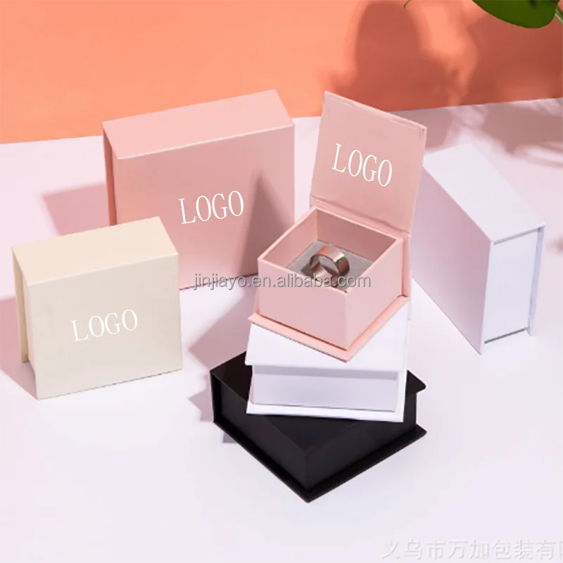 Custom Pink Color Magnetic Lid Gift Boxes Logo Printed Jewelry Storage and Perfume Carton Packaging Box For Gift manufacture