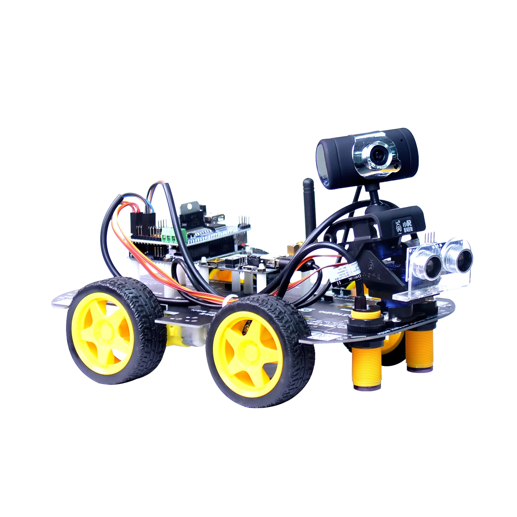 
programmable robotic kits XIAORGEEK DIY DS Robot Car Kit with Arduino for Education 
