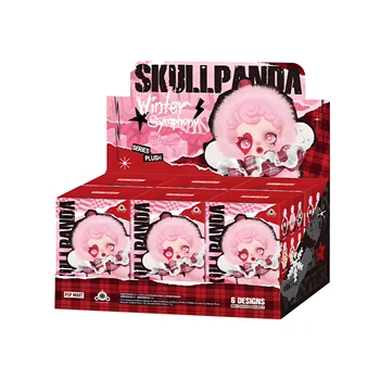 SKULLPANDA Winter Music Series Handmade PVC Pendant Ornament Frozen Themed Viny Plush Blind Box