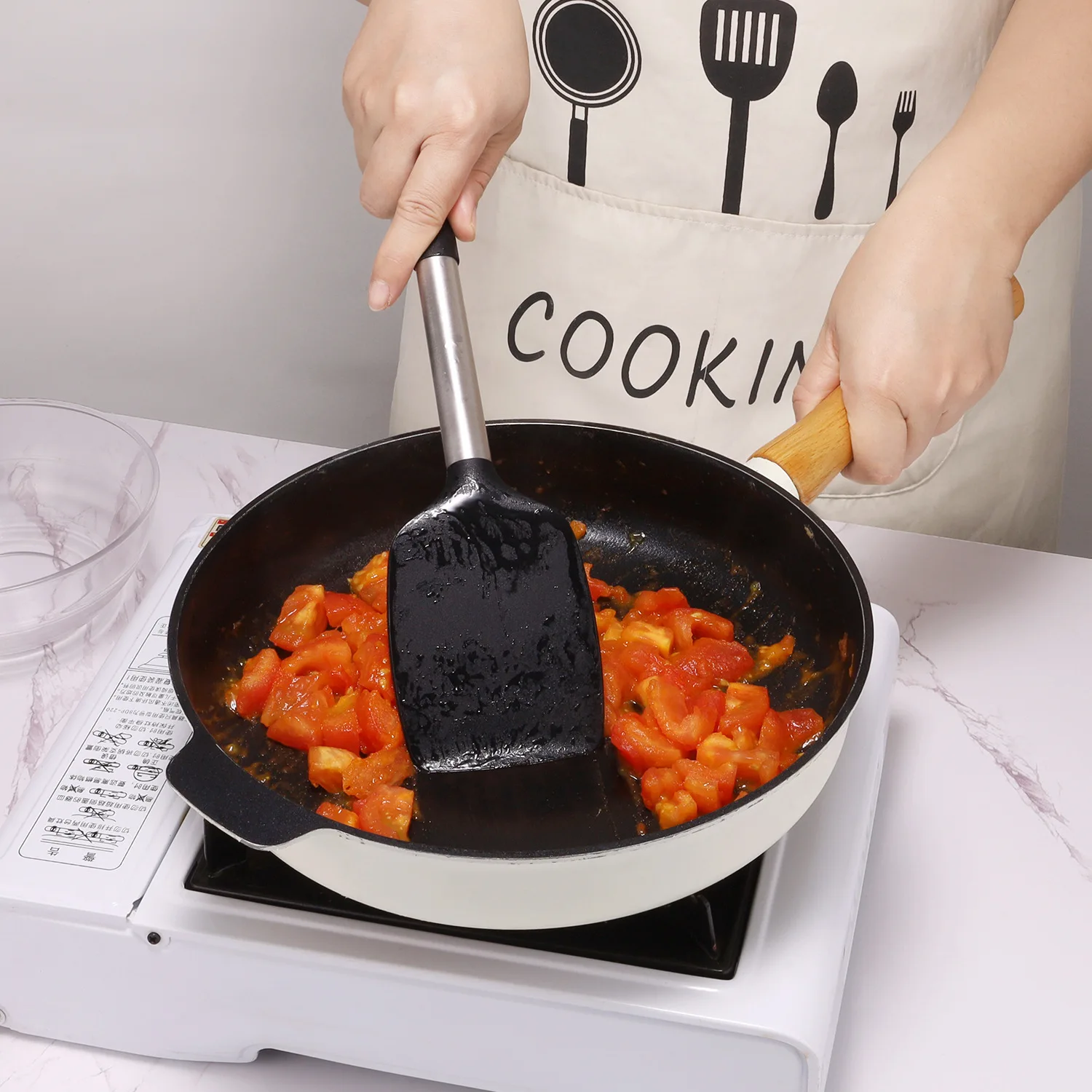 Silicon Handle Kitchen Utensils Kitchenware Utensils Set Kitchenware