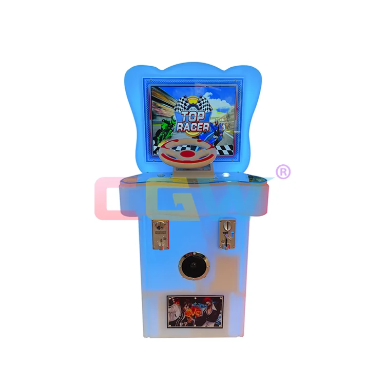 Cgw Kids Arcade Racing Car Game Machine For Video Games Kits Machine ...