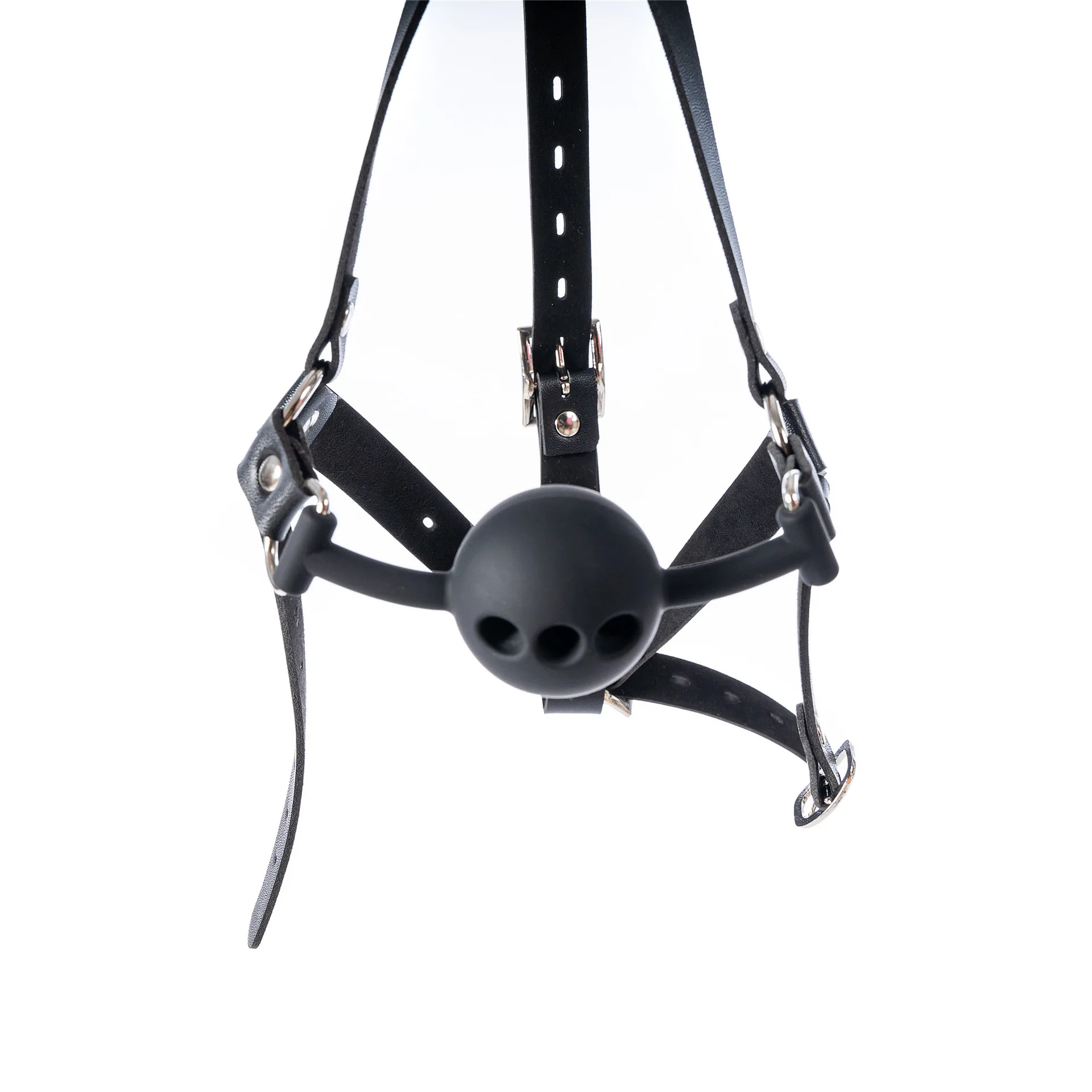 48mm Ball Gag PU Leather Head Harness BDSM Bondage kit Head Hood with Open Mouth  Gag Slave Adult Games Sex Toys| Alibaba.com