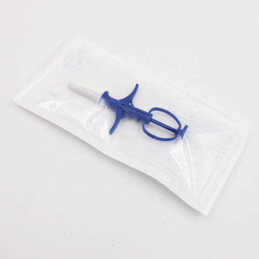 Disposable Tracking Identification Chip Dog NFC Pet Animal Microchip Syringe