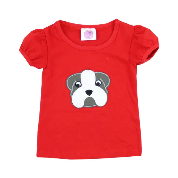 
Дешевые качественные хлопковые трикотажные рубашки для маленьких девочек, пустые футболки с коротким рукавом и аппликацией для футбола для девочек 