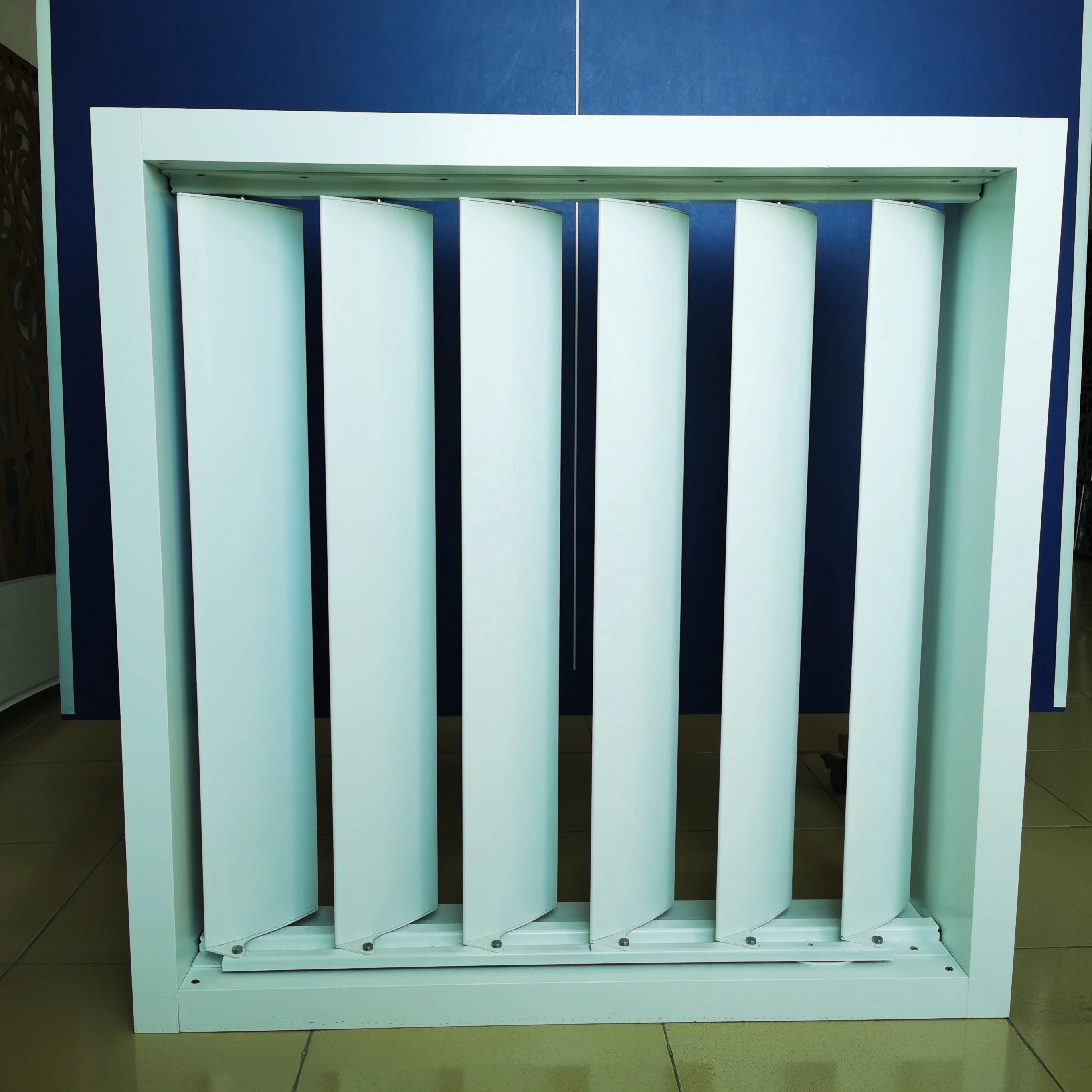 Metal Louver Fixing System for Facade   Ventilated Facade System