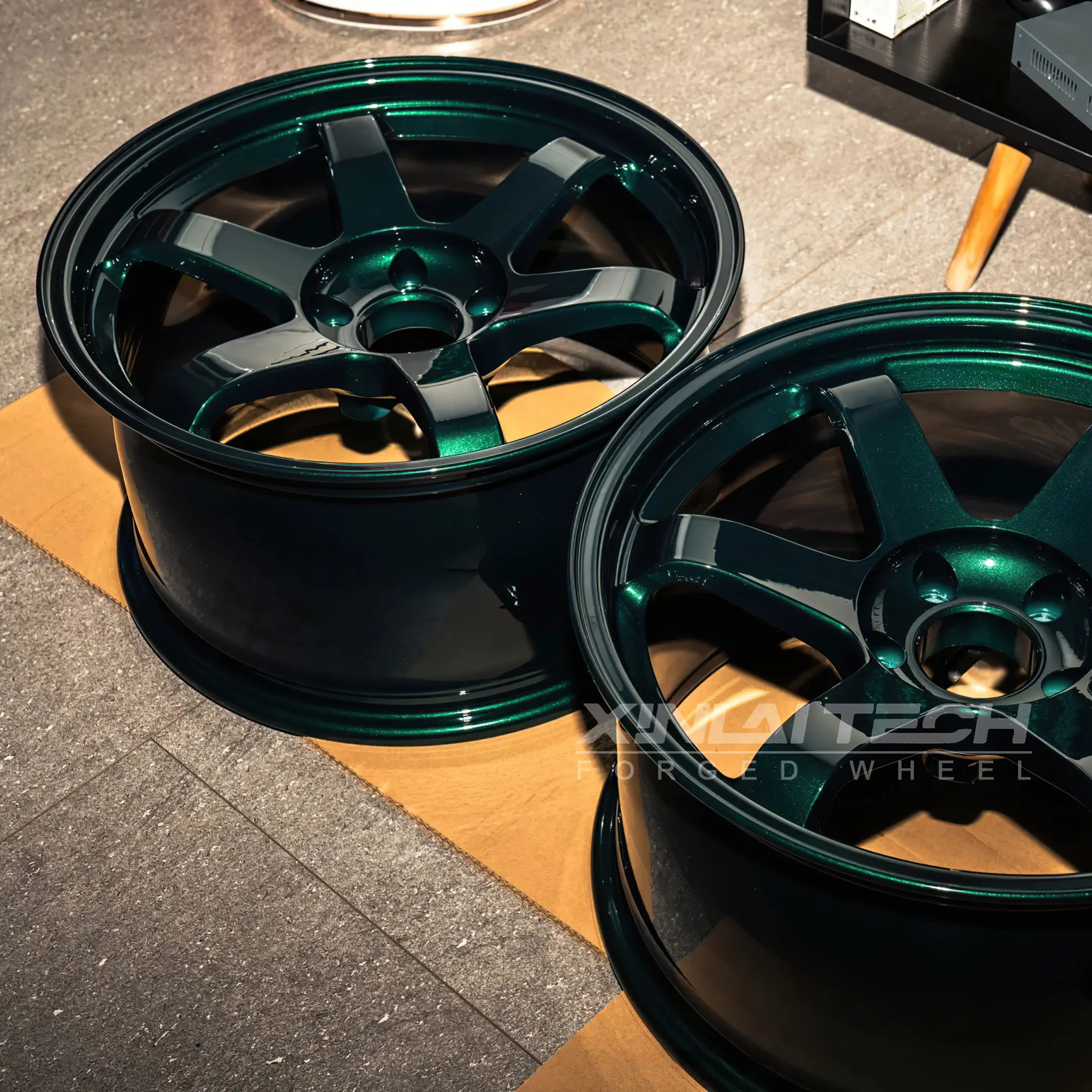 XINLAI 1-Piece Super Deep Concave Custom Forged Wheels 17 -23 Inch 5x120 5x114.3 5x112 JDM Car Alloy Wheels Rims - Image 5