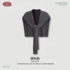 Shawl-dark gray