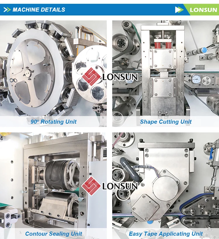 Automatic High Speed Women Panty Liner Making Machine Full Servo