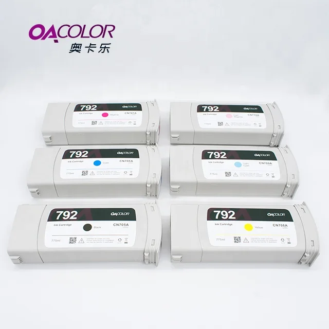 Para HP 792 original cartucho de tinta compatible para HP látex 210 260  280/Designjet l26100 l26500 l28500 con látex original tinta|cartridge for hp |hp cartridgehp designjet cartridges - AliExpress