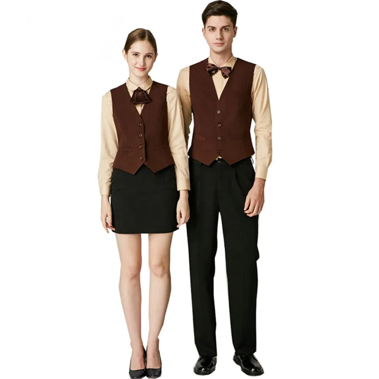 Manager Chef Waiter Waitress Bellman Different Departments Clothing High Quality Hotel Staff Uniforms