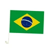 Brazil car flag