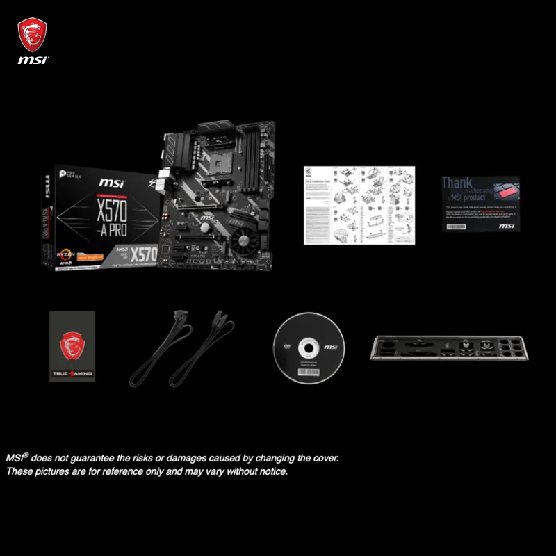 AMD Ryzen 5 5600X with X570 A PRO Motherboard for Gaming