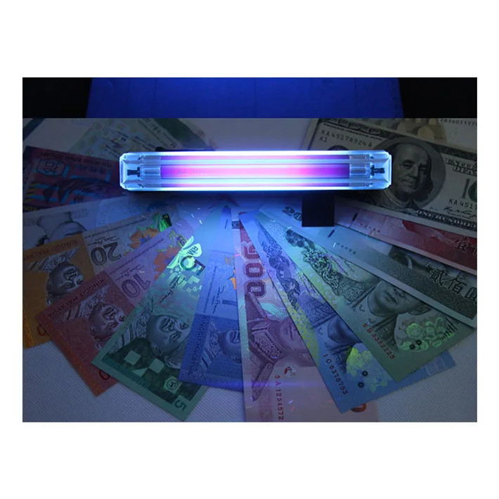 Portable UV Light Money Detector with Touch Lamp Ultraviolet Lamp Fake Note Detector