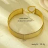 Gold necklace style 3