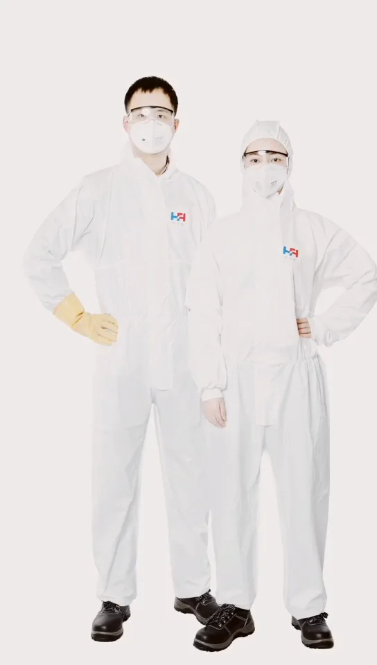 Epp Desechable Seguridad Traje De La Ropa De La Industria Alimentaria
