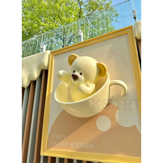Creative and Adorable Sculpture Ornaments Are Suitable for Installation in Shopping Malls, Parks and Amusement Parks.