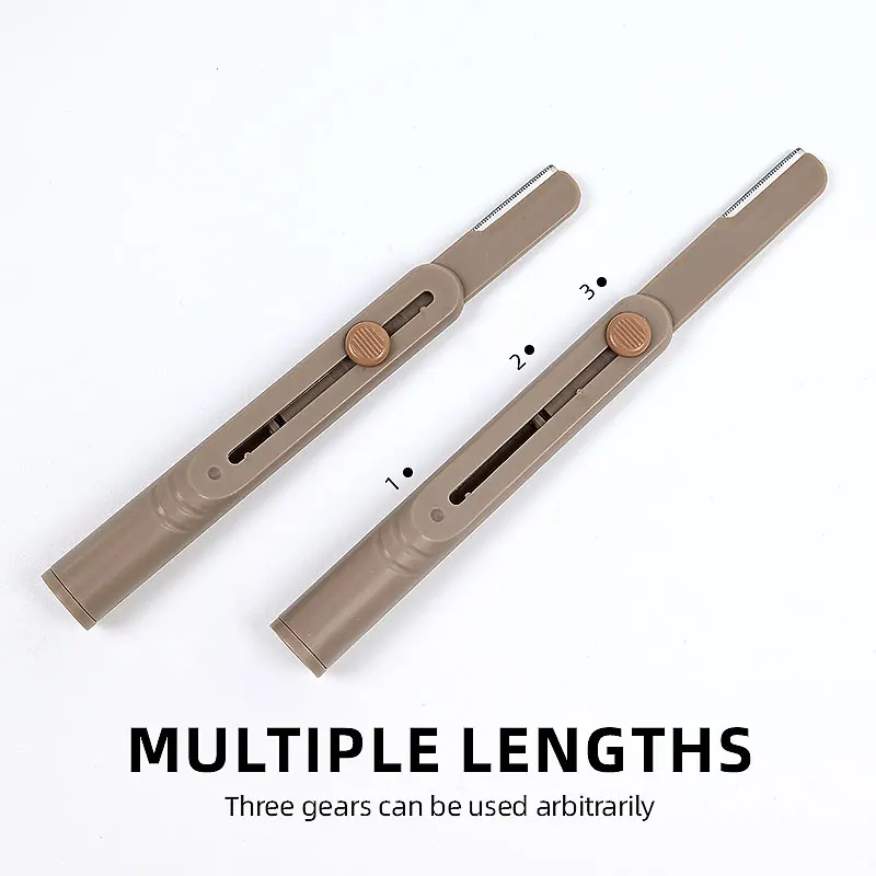 Wholesale Own Brand Retractable Sliding Blade Eyebrow Trimmer Safe and Clean Easy to Operate Eyebrow Razor Hce2fd220b8554d2da2d047f3af958e8bt