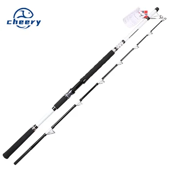 CHEERY High Carbon 2.1m/2.4m/3.0m/3.3m Boat Fishing Rod Trolling Fishing Rod Pesca for Grouper Fishing – Trolling Lure – view 2
