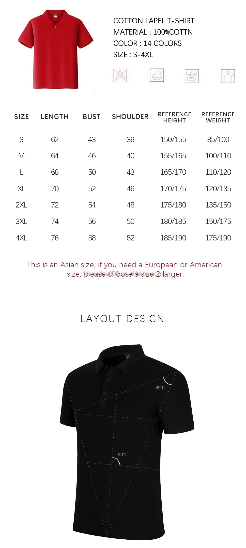 Top Quality Cotton Custom Embroidery Logo Men's Polo Shirts Casual ...