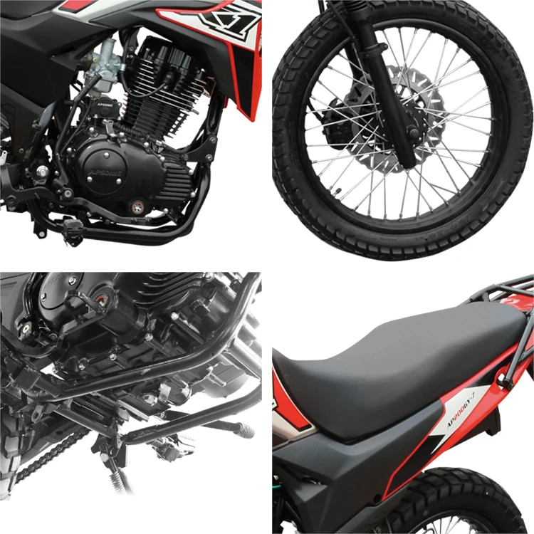 200cc modern cheap high quality hot sales racing Motorcycle of APSONIC off-road motorcycle for Africa