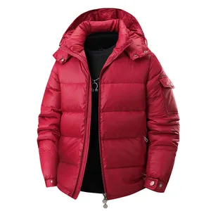 Fashionable Men Down Jacket, High-Quality Puffer Jacket for Women, Breathable Outdoor Warm Clothing Jacket