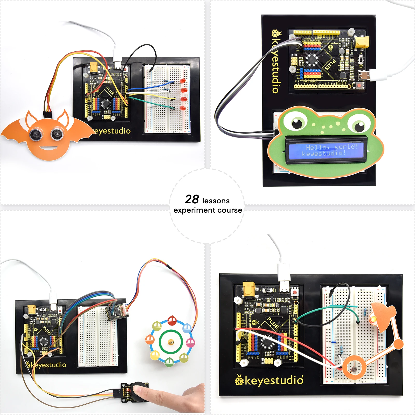 New Product KS0505 STEM Robotics  Starter Kit for Arduino Sensor Kits Electronic Kit Diy