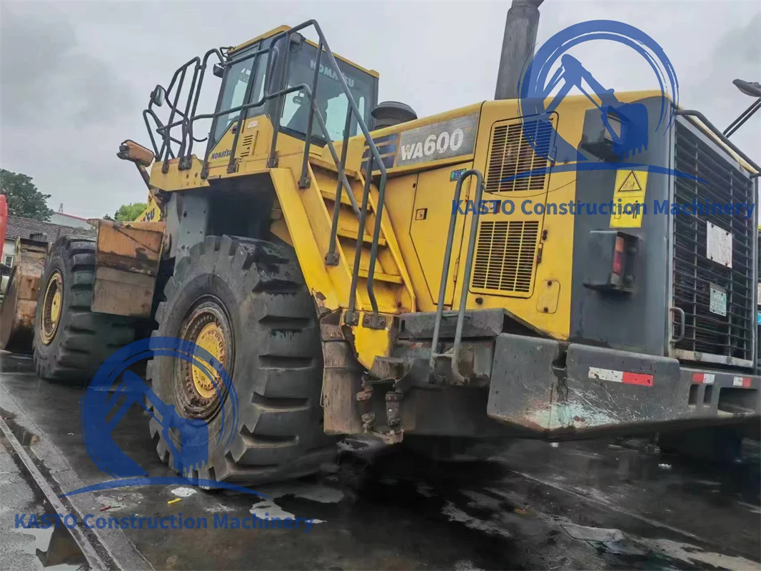 Komatsu Wa600-6 Wheel Loader for Sale - Heavy-Duty Front Loader