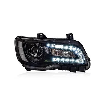 Car Styg Head Lamp for Chrysler 300C 2011-2017 Headlight LED DRL Projector Lens Dynamic Auto Accessories