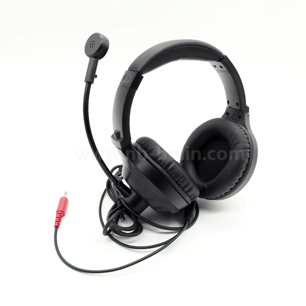 2021 Language Lab Equipment for English Translator Headset Headphones for Computer Lab