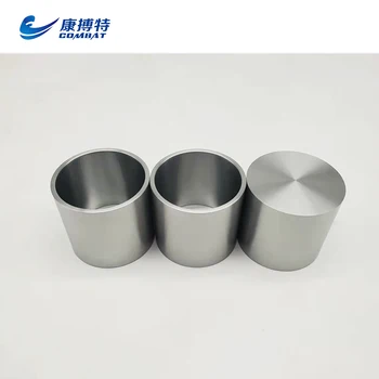 Mo 1 pure 99.95% Min molybdenum crucible with machined surface