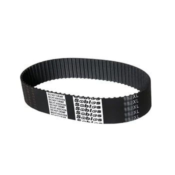Sables XL black rubber Trapezoidal tooth Industrial Timing Belt Manufacturer