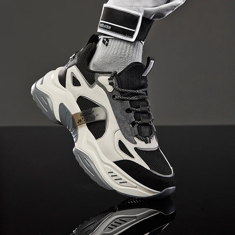 2020 New Spring running shoes men sneakers color matching sports shoes men casual breathable trendy shoes