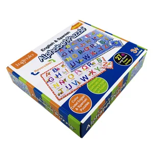 Factory-Printed Custom Paper Game Cards Jigsaw Card Game for Kids Custom Playing Cards