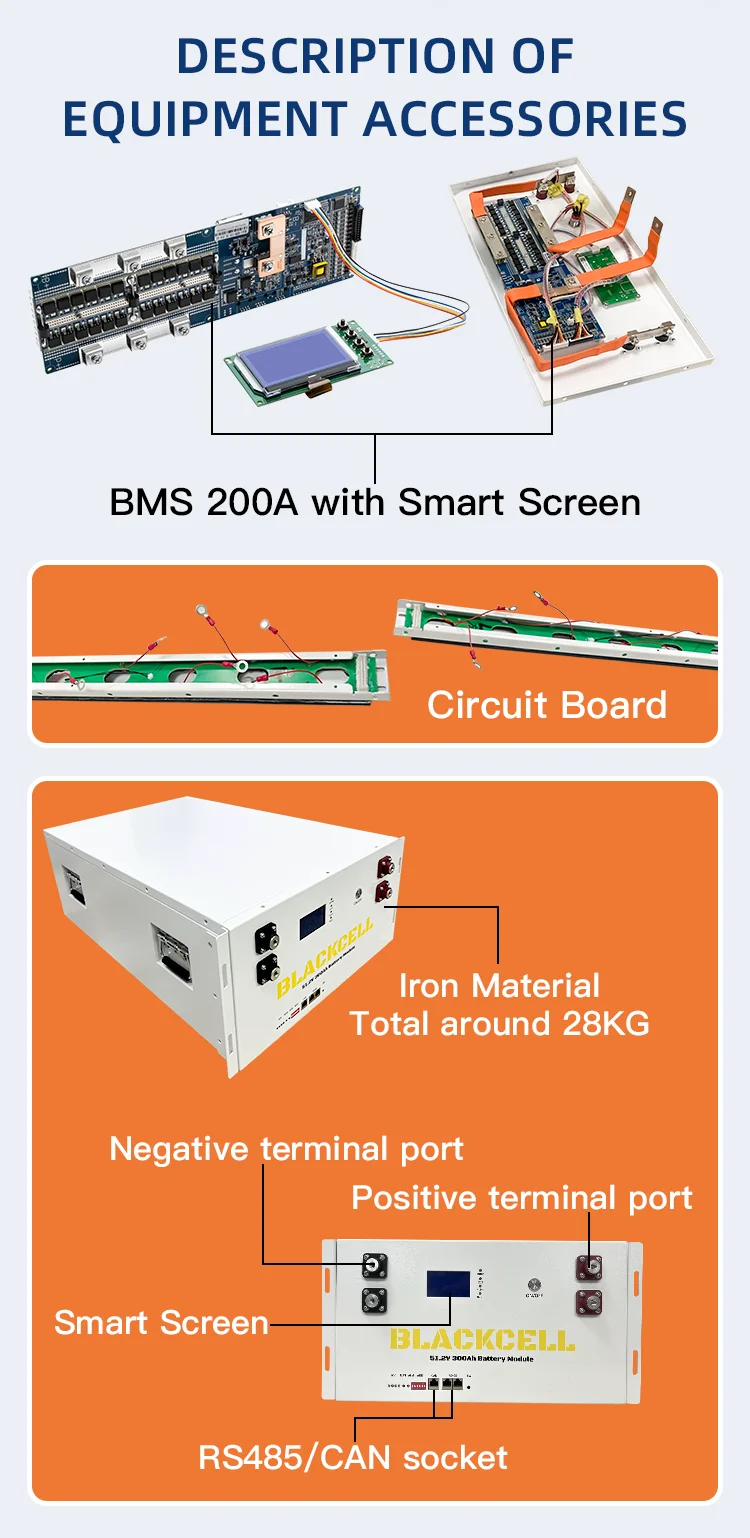 16S 48V 280ah Battery Box - DIY Kit for Energy Storage